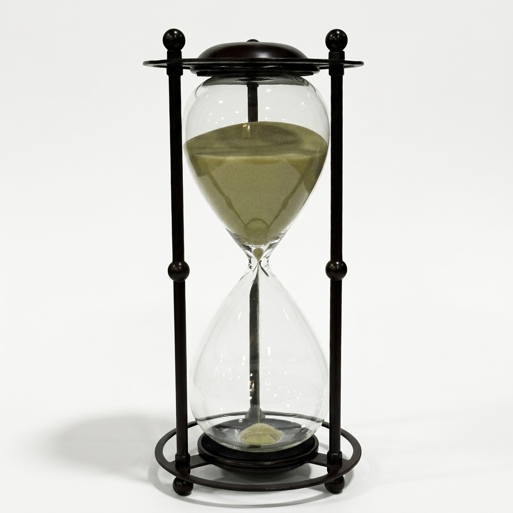 HOUR GLASS IN STAND