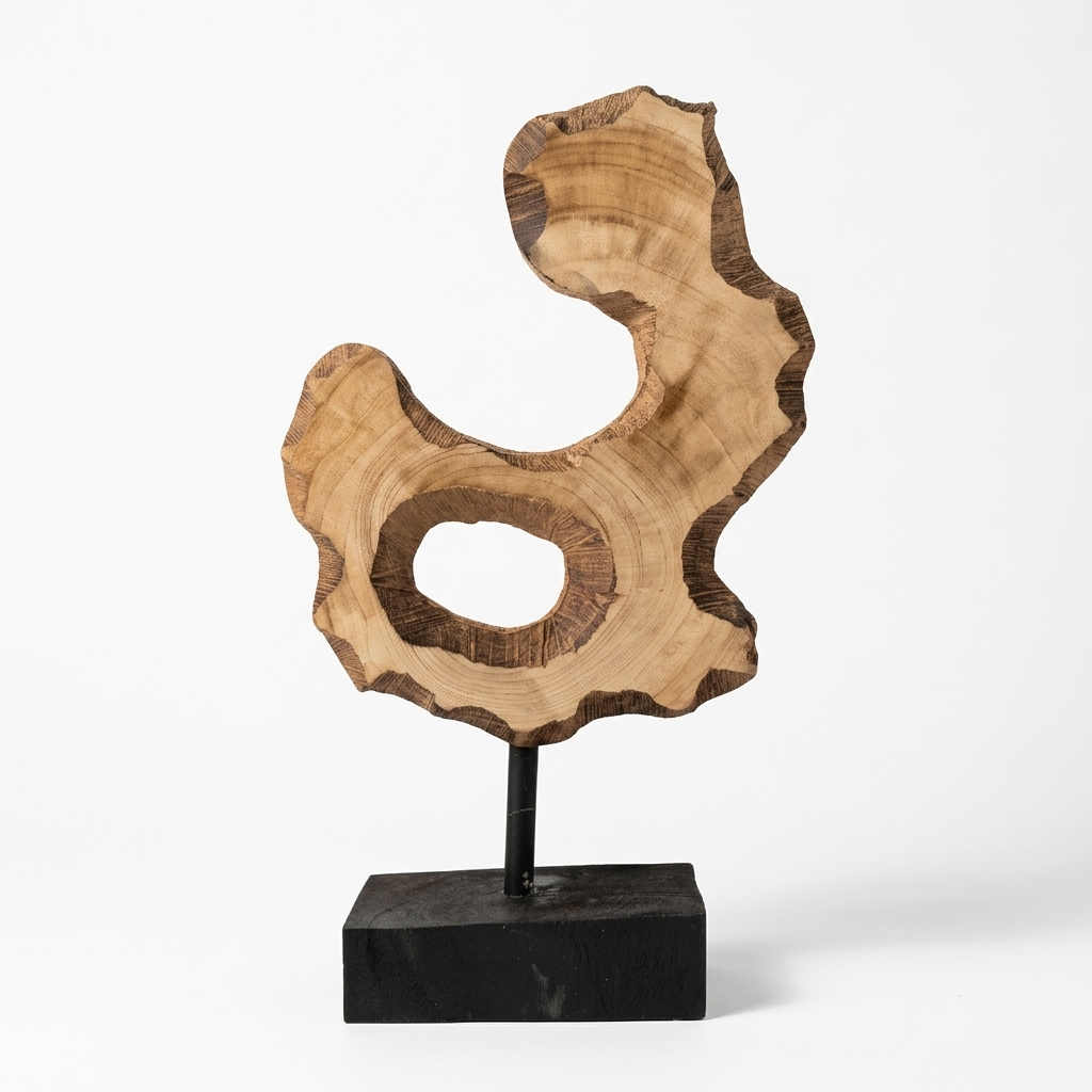 SCULPTURAL TABLE ACCENT